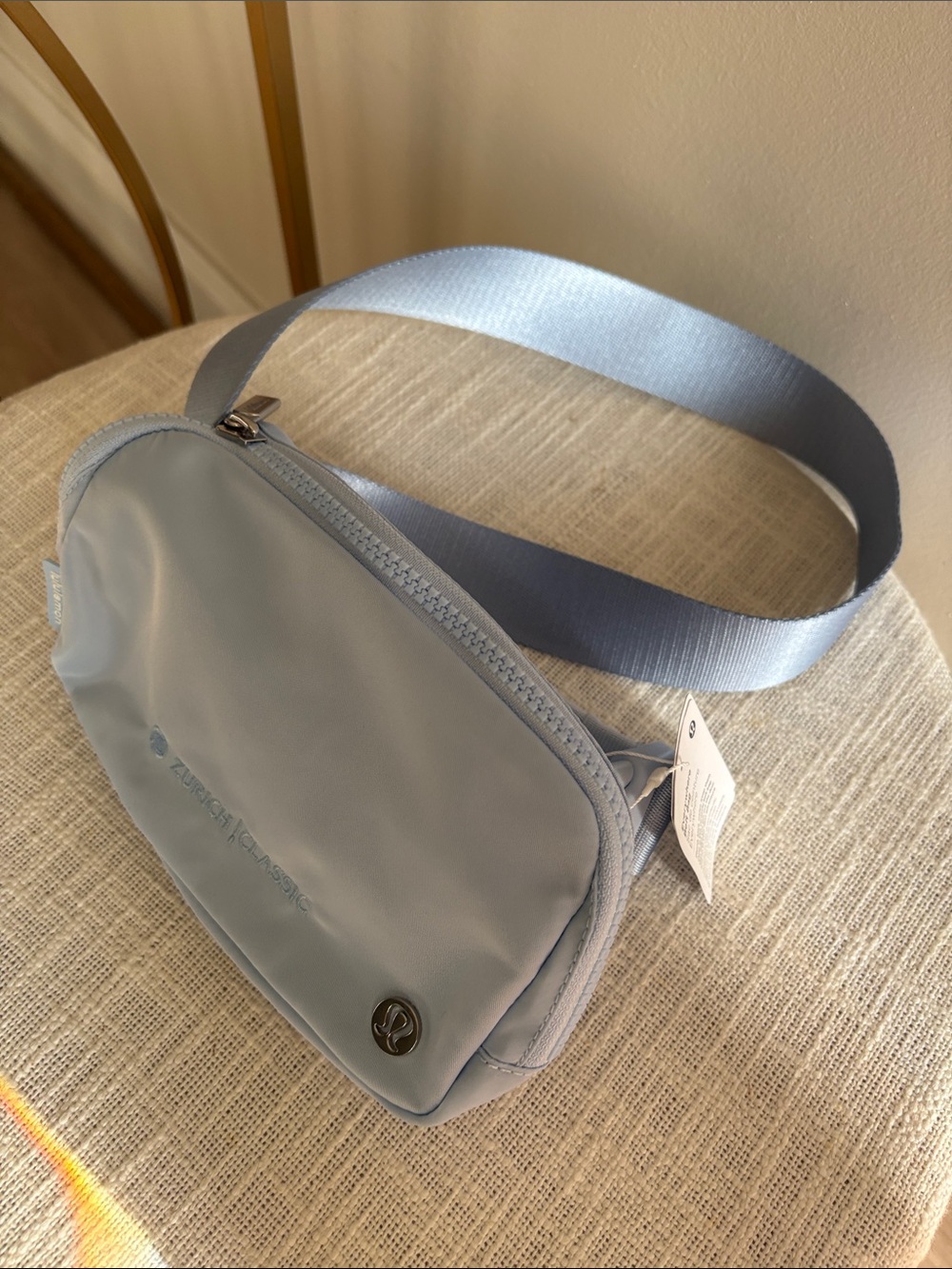 NWT lululemon athletica Zurich Classic Powder Blue Belt Bag